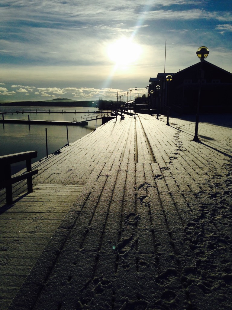 Örnsköldsvik i vinterskrud