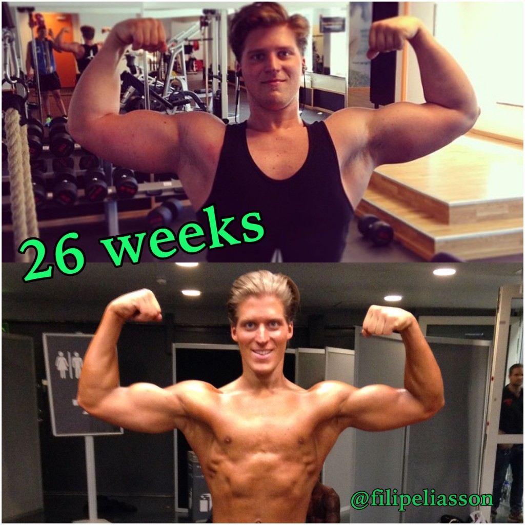 En liten viktresa på 23kg över 26 veckor!