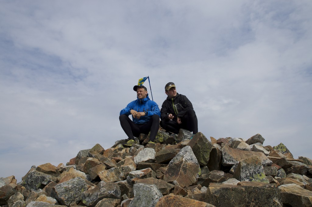 Kim,jimmy på toppen