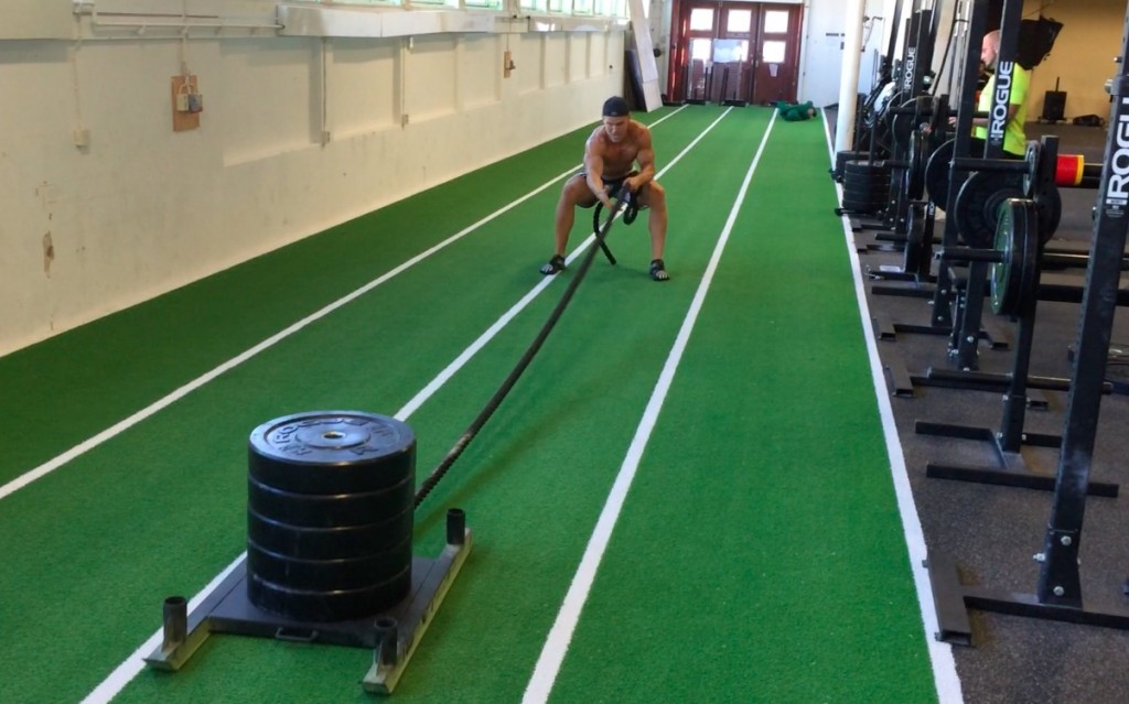 Kälkdrag 125kg - klicka på bilden för att se uppägget. 