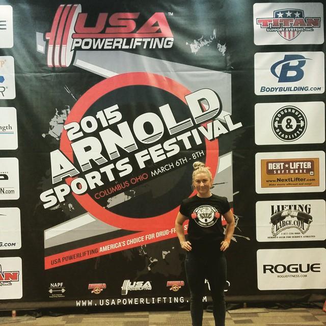 Och jag då... som mest funderade på när jag skulle få äran att tävla på Arnold Classic :D Och i vad :D:D