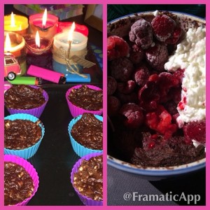 kesomuffin och kladdkaka